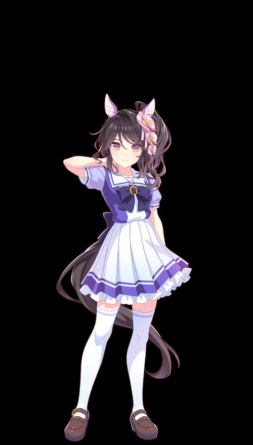 ファレノプシスの制服イラスト